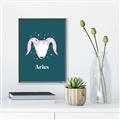 Picture of Kids Aries Zodiac _GroupedProduct_Rectangle_Portrait_Canvas_Framed_