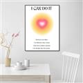 Picture of Motivational Aura Poster _GroupedProduct_Rectangle_Portrait_Canvas_Framed_