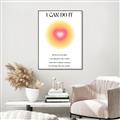 Picture of Motivational Aura Poster _GroupedProduct_Rectangle_Portrait_Canvas_Framed_
