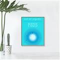Picture of Pisces Zodiac Print Art _GroupedProduct_Rectangle_Portrait_Canvas_Framed_