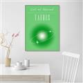Picture of Taurus Zodiac Print Art _GroupedProduct_Rectangle_Portrait_Canvas_Framed_