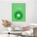 Picture of Taurus Zodiac Print Art _GroupedProduct_Rectangle_Portrait_Canvas_Framed_