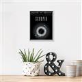 Picture of Scorpio Zodiac Print Art _GroupedProduct_Rectangle_Portrait_Canvas_Framed_