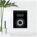 Picture of Scorpio Zodiac Print Art _GroupedProduct_Rectangle_Portrait_Canvas_Framed_