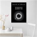 Picture of Scorpio Zodiac Print Art _GroupedProduct_Rectangle_Portrait_Canvas_Framed_