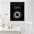 Picture of Scorpio Zodiac Print Art _GroupedProduct_Rectangle_Portrait_Canvas_Framed_