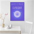 Picture of Capricorn Zodiac Print Art _GroupedProduct_Rectangle_Portrait_Canvas_Framed_