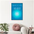Picture of Aquarius Zodiac Print Art _GroupedProduct_Rectangle_Portrait_Canvas_Framed_