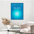 Picture of Aquarius Zodiac Print Art _GroupedProduct_Rectangle_Portrait_Canvas_Framed_