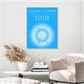 Picture of Cancer Zodiac Print Art _GroupedProduct_Rectangle_Portrait_Canvas_Framed_