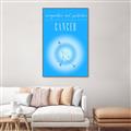 Picture of Cancer Zodiac Print Art _GroupedProduct_Rectangle_Portrait_Canvas_Framed_