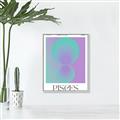 Picture of Pisces Umbre  _GroupedProduct_Rectangle_Portrait_Canvas_Framed_