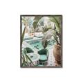 Picture of Green Hotel Oasis _GroupedProduct_Rectangle_Portrait_Photography _GroupedProduct_Rectangle_Portrait_Canvas_Framed_