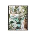 Picture of Green Hotel Oasis _GroupedProduct_Rectangle_Portrait_Photography _GroupedProduct_Rectangle_Portrait_Canvas_Framed_