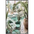 Picture of Green Hotel Oasis _GroupedProduct_Rectangle_Portrait_Photography _GroupedProduct_Rectangle_Portrait_Canvas_Framed_