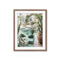 Picture of Green Hotel Oasis _GroupedProduct_Rectangle_Portrait_Photography _GroupedProduct_Rectangle_Portrait_Framed_Matted_