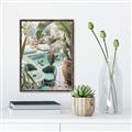 Picture of Green Hotel Oasis _GroupedProduct_Rectangle_Portrait_Photography _GroupedProduct_Rectangle_Portrait_Canvas_Framed_