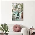Picture of Green Hotel Oasis _GroupedProduct_Rectangle_Portrait_Photography _GroupedProduct_Rectangle_Portrait_Canvas_Framed_