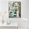 Picture of Green Hotel Oasis _GroupedProduct_Rectangle_Portrait_Photography _GroupedProduct_Rectangle_Portrait_Canvas_Framed_