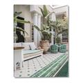 Picture of Green Hotel Pool _GroupedProduct_Rectangle_Portrait_Photography _GroupedProduct_Rectangle_Portrait_Canvas_
