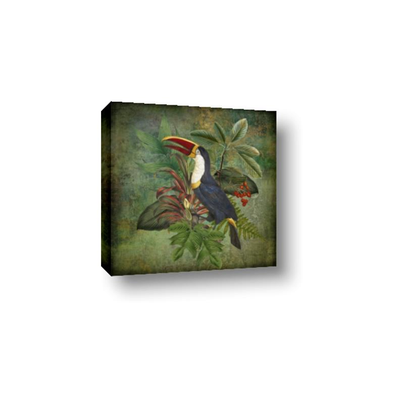 Picture of Tropical Paradise Toucan Bird _GroupedProduct_Square_Canvas_