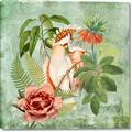 Picture of Tropical Paradise Cockatoos Bird _GroupedProduct_Square_Canvas_