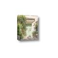Picture of Pastel Green Door in Spring _GroupedProduct_Rectangle_Portrait_Photography _GroupedProduct_Rectangle_Portrait_Canvas_