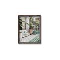 Picture of Green Hotel Pool _GroupedProduct_Rectangle_Portrait_Photography _GroupedProduct_Rectangle_Portrait_Canvas_Framed_