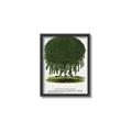 Picture of Kilmarnock Weeping Willow Tree Lithograph _GroupedProduct_Rectangle_Portrait_Canvas_Framed_