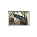 Picture of Vintage Heron Bird _GroupedProduct_Rectangle_Landscape_Canvas_Framed_