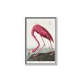 Picture of Vintage Pink Flamingo _GroupedProduct_Rectangle_Portrait_Canvas_Framed_