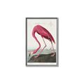 Picture of Vintage Pink Flamingo _GroupedProduct_Rectangle_Portrait_Canvas_Framed_
