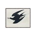 Picture of Vintage Black Sooty Tern _GroupedProduct_Rectangle_Landscape_Canvas_Framed_