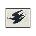 Picture of Vintage Black Sooty Tern _GroupedProduct_Rectangle_Landscape_Canvas_Framed_