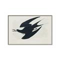 Picture of Vintage Black Sooty Tern _GroupedProduct_Rectangle_Landscape_Canvas_Framed_