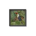 Picture of Tropical Paradise Toucan Bird _GroupedProduct_Square_Canvas_Framed_