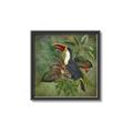 Picture of Tropical Paradise Toucan Bird _GroupedProduct_Square_Canvas_Framed_