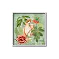 Picture of Tropical Paradise Cockatoos Bird _GroupedProduct_Square_Canvas_Framed_