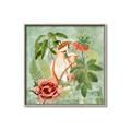 Picture of Tropical Paradise Cockatoos Bird _GroupedProduct_Square_Canvas_Framed_