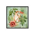Picture of Tropical Paradise Cockatoos Bird _GroupedProduct_Square_Canvas_Framed_