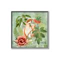 Picture of Tropical Paradise Cockatoos Bird _GroupedProduct_Square_Canvas_Framed_