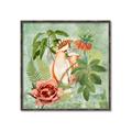 Picture of Tropical Paradise Cockatoos Bird _GroupedProduct_Square_Canvas_Framed_