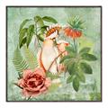 Picture of Tropical Paradise Cockatoos Bird _GroupedProduct_Square_Canvas_Framed_
