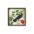 Picture of Tropical Paradise Birds Garden _GroupedProduct_Square_Canvas_Framed_