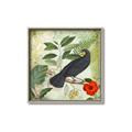 Picture of Tropical Paradise Birds Garden _GroupedProduct_Square_Canvas_Framed_