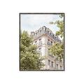 Picture of Paris in Green Spring _GroupedProduct_Rectangle_Portrait_Photography _GroupedProduct_Rectangle_Portrait_Canvas_Framed_