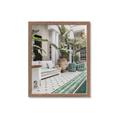 Picture of Green Hotel Pool _GroupedProduct_Rectangle_Portrait_Photography _GroupedProduct_Rectangle_Portrait_Framed_Matted_