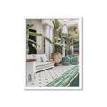 Picture of Green Hotel Pool _GroupedProduct_Rectangle_Portrait_Photography _GroupedProduct_Rectangle_Portrait_Framed_Matted_