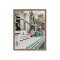 Picture of Green Hotel Pool _GroupedProduct_Rectangle_Portrait_Photography _GroupedProduct_Rectangle_Portrait_Framed_Matted_