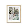 Picture of Green Hotel Pool _GroupedProduct_Rectangle_Portrait_Photography _GroupedProduct_Rectangle_Portrait_Framed_Matted_